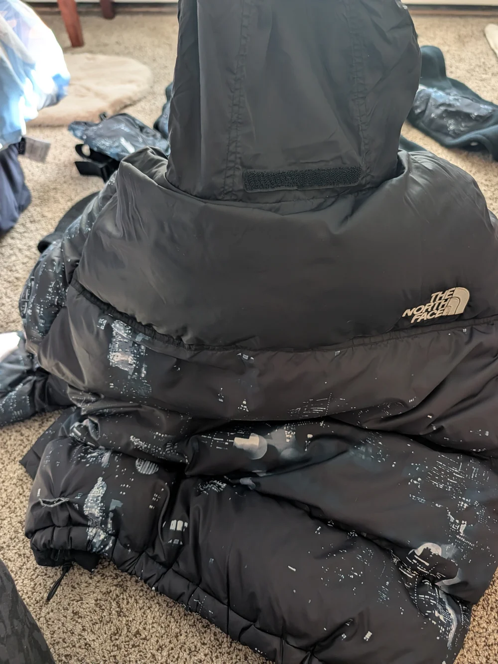 Pre-owned North Face x Extra Butter Lot - nuptse, anorok set, hat, bag *READ*